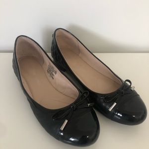 Rockport Women’s Black Leather Flats